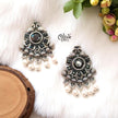 Oxidized Earrings - 332