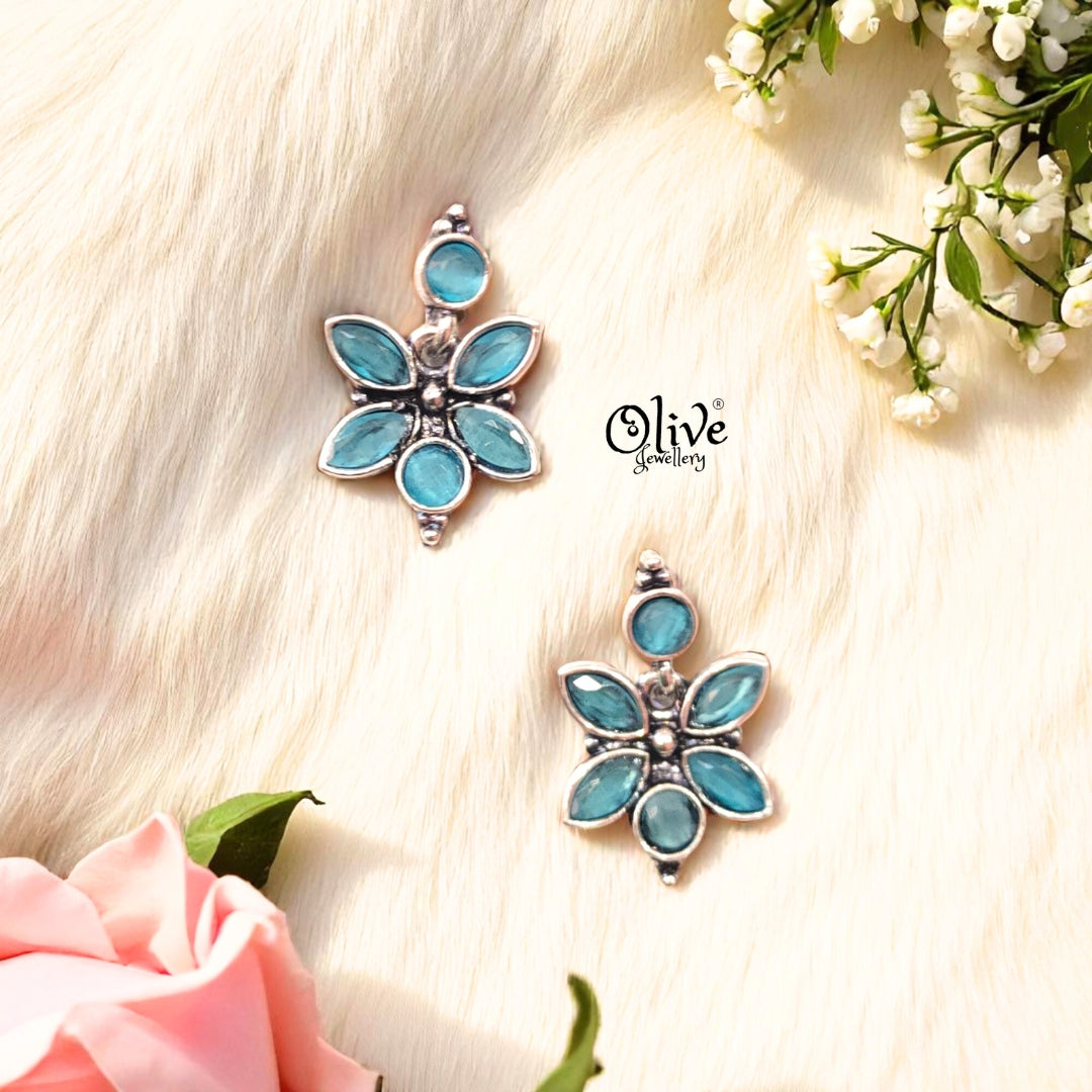 Oxidized Earrings - 355