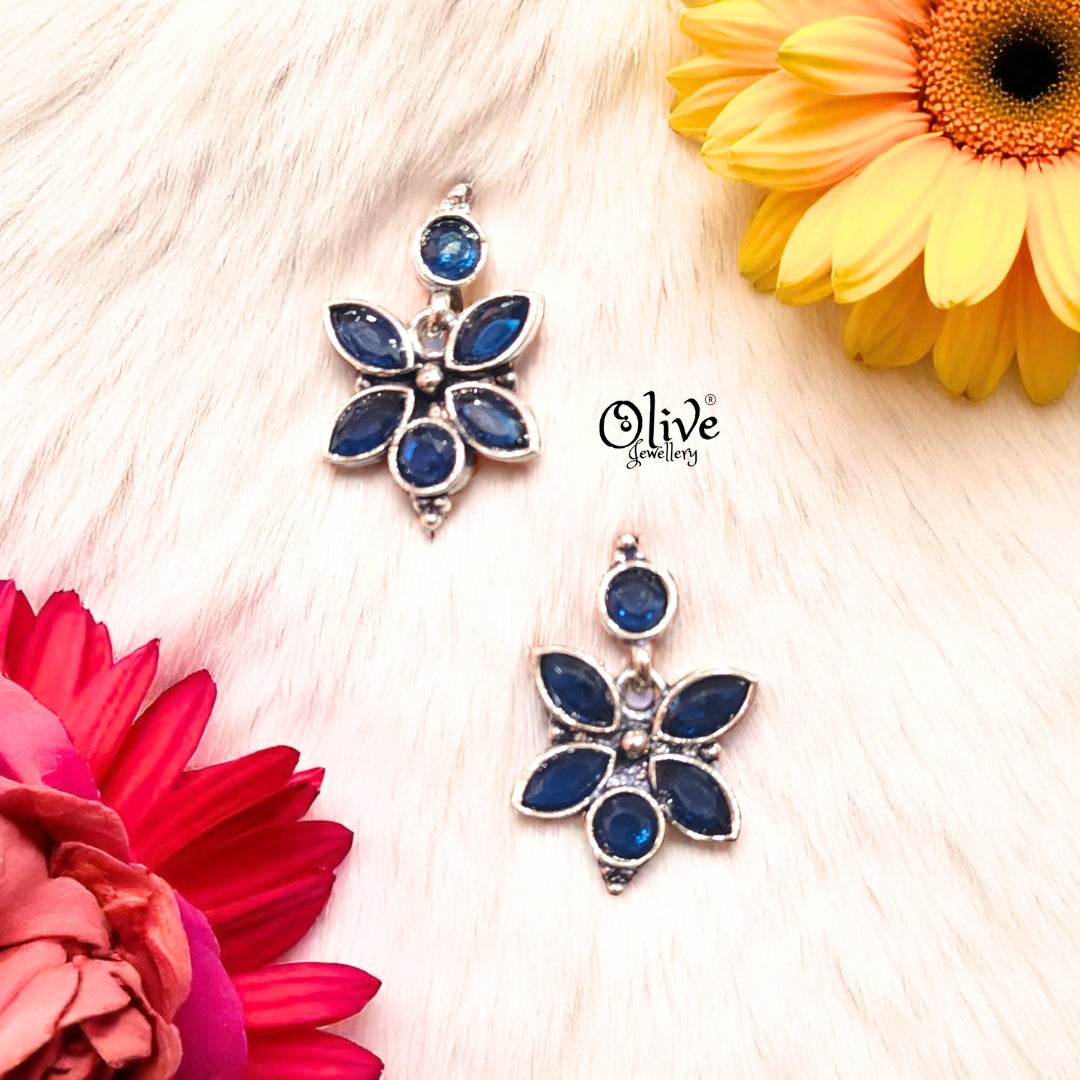 Oxidized Earrings - 355