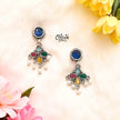 Oxidized Earrings - 366