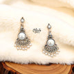 Oxidized Earrings - 389
