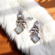 Oxidized Earrings - 445