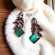 Oxidized Earrings - 445