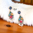 Oxidized Earrings - 511