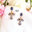 Oxidized Earrings - 522