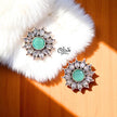 Oxidized Earrings - 550