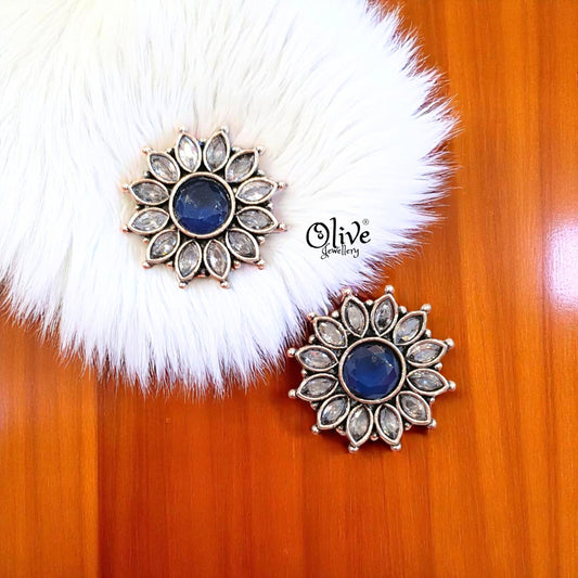 Oxidized Earrings - 550