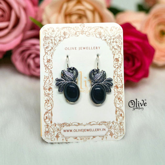 Oxidized Earrings - 585
