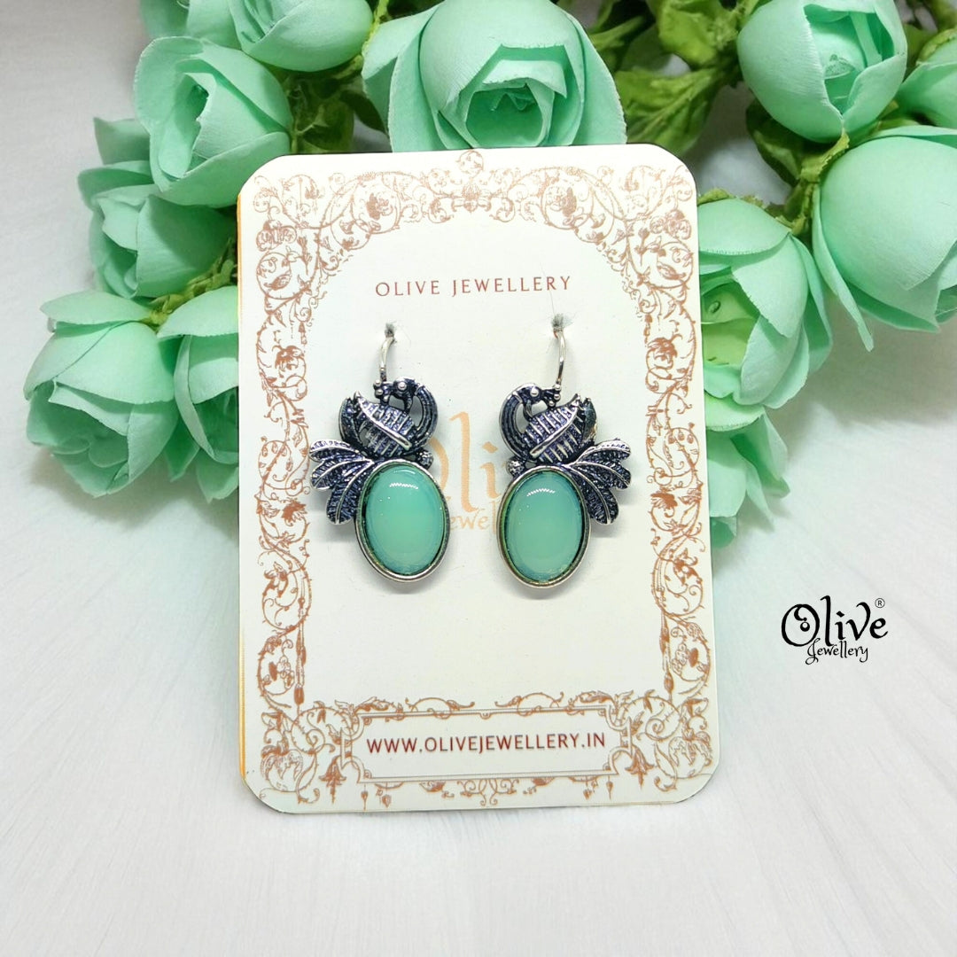 Oxidized Earrings - 585