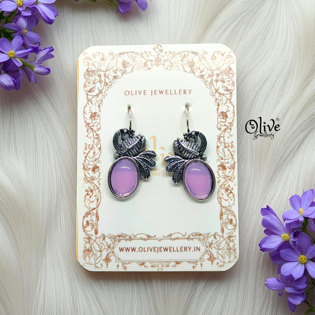 Oxidized Earrings - 585