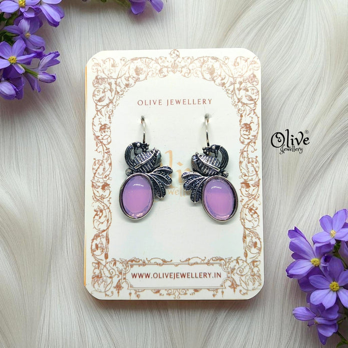 Oxidized Earrings - 585