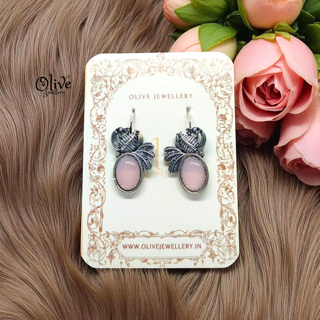 Oxidized Earrings - 585