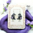 Oxidized Earrings - 597