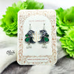 Oxidized Earrings - 597