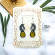 Oxidized Earrings - 604
