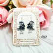 Oxidized Earrings - 597
