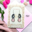Oxidized Earrings - 604