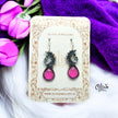Oxidized Earrings - 604