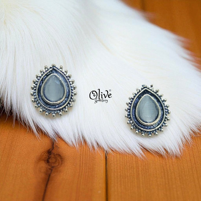 Oxidized Earrings-616