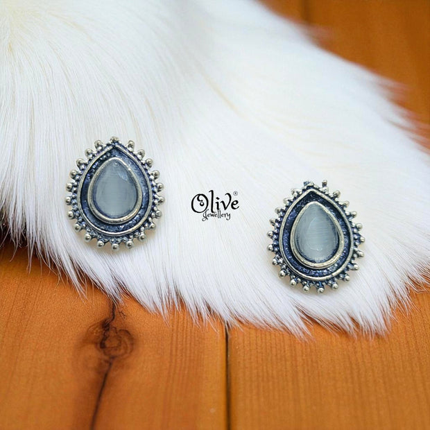 Oxidized Earrings-616