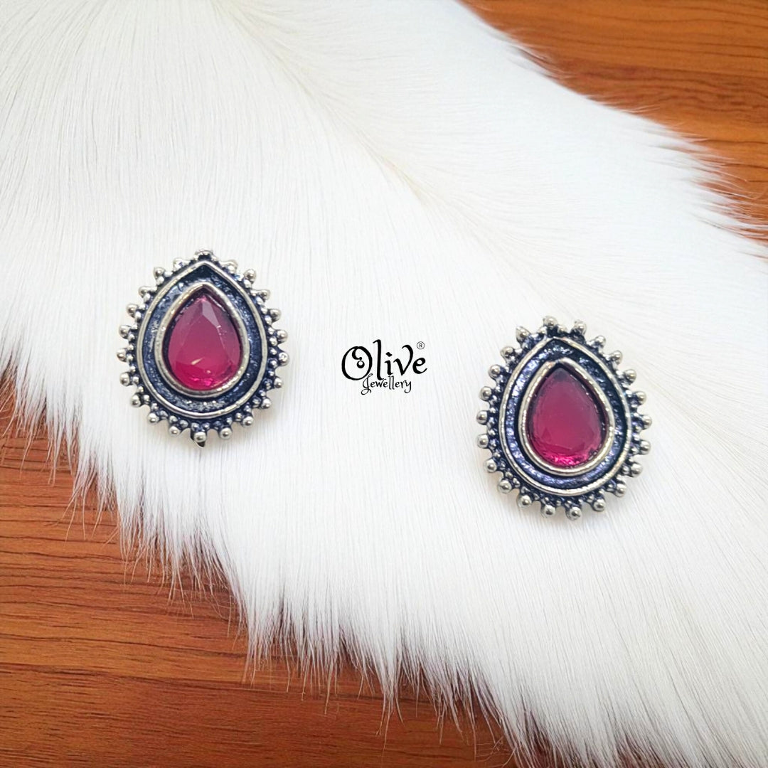 Oxidized Earrings-616