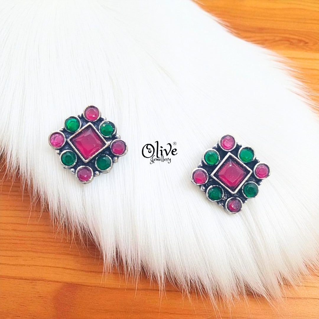 Oxidized Earrings-625