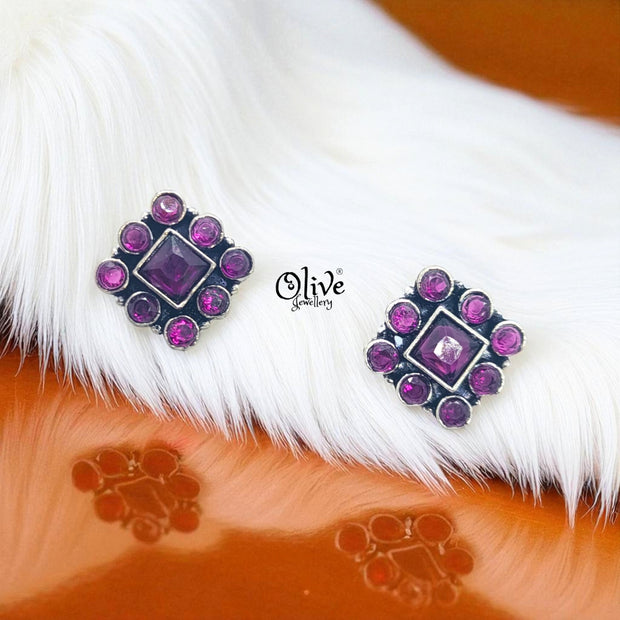 Oxidized Earrings-625
