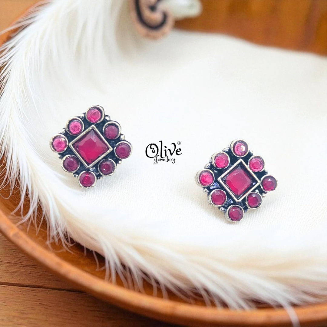 Oxidized Earrings-625