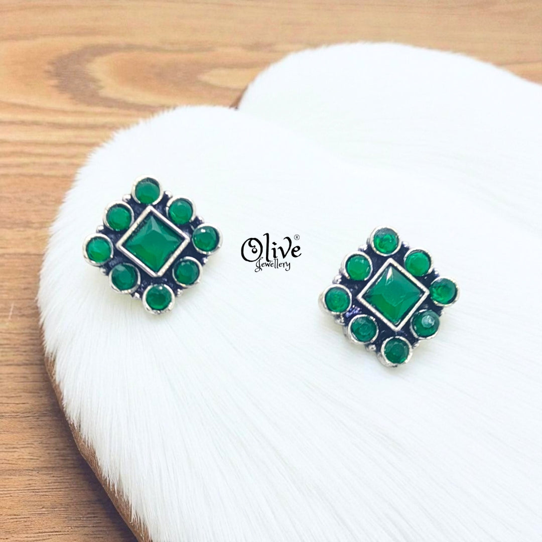 Oxidized Earrings-625