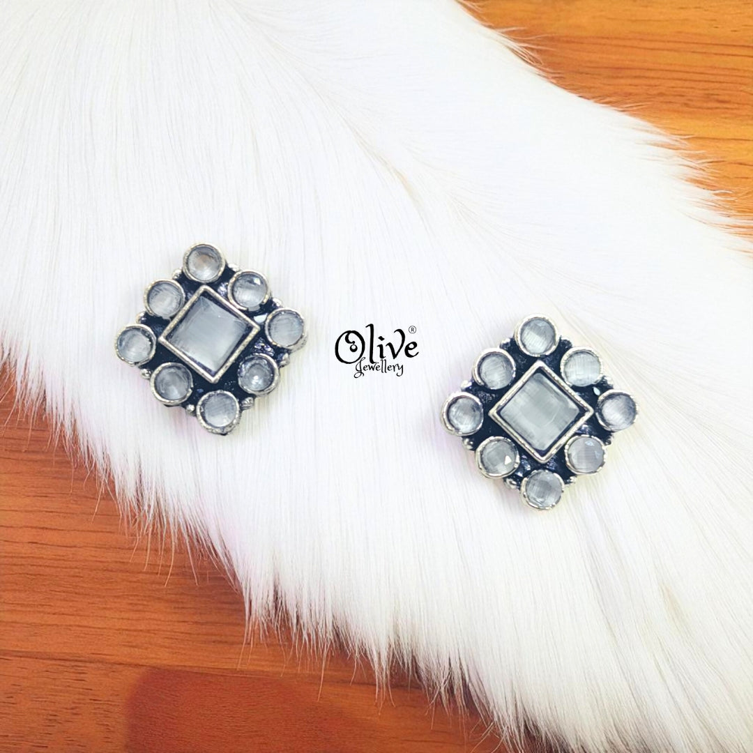 Oxidized Earrings-625