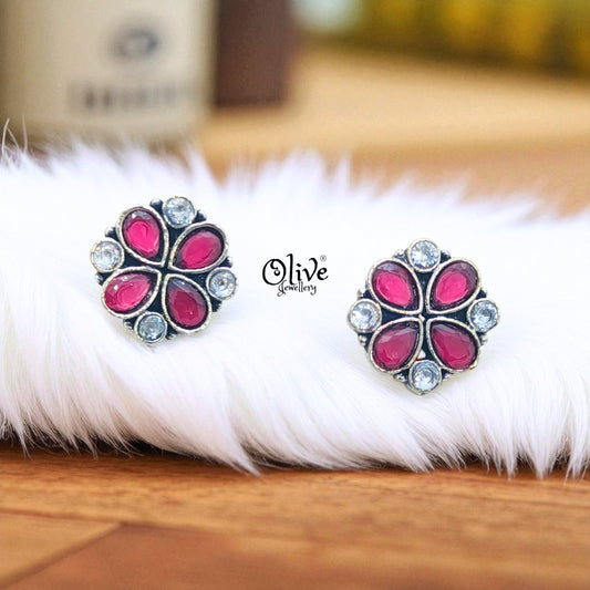 Oxidized Earrings-633