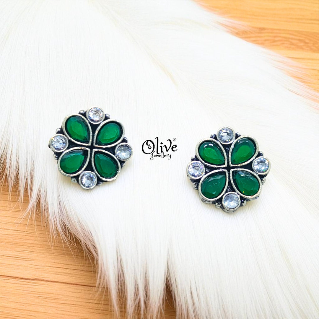 Oxidized Earrings-633