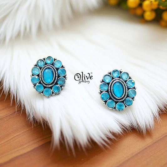 Oxidized Earrings-642