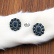 Oxidized Earrings-642