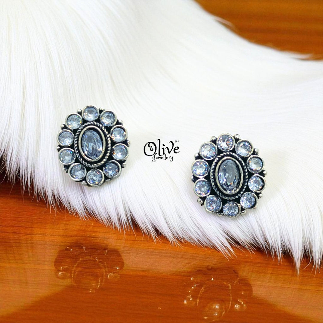 Oxidized Earrings-642