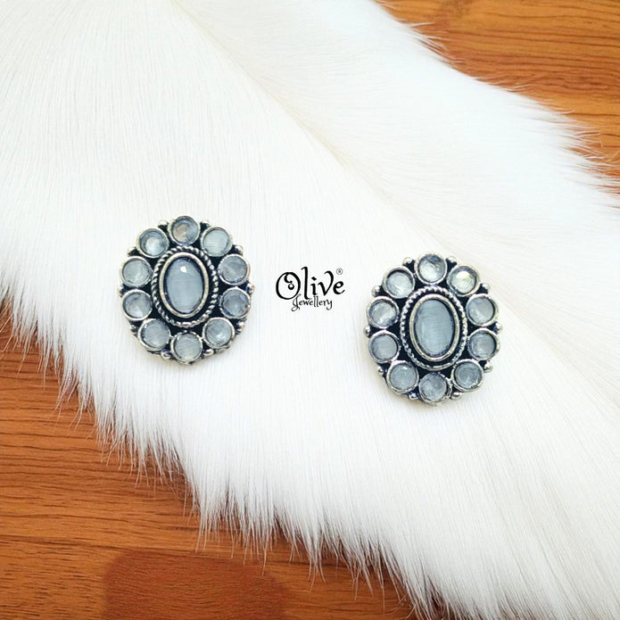 Oxidized Earrings-642