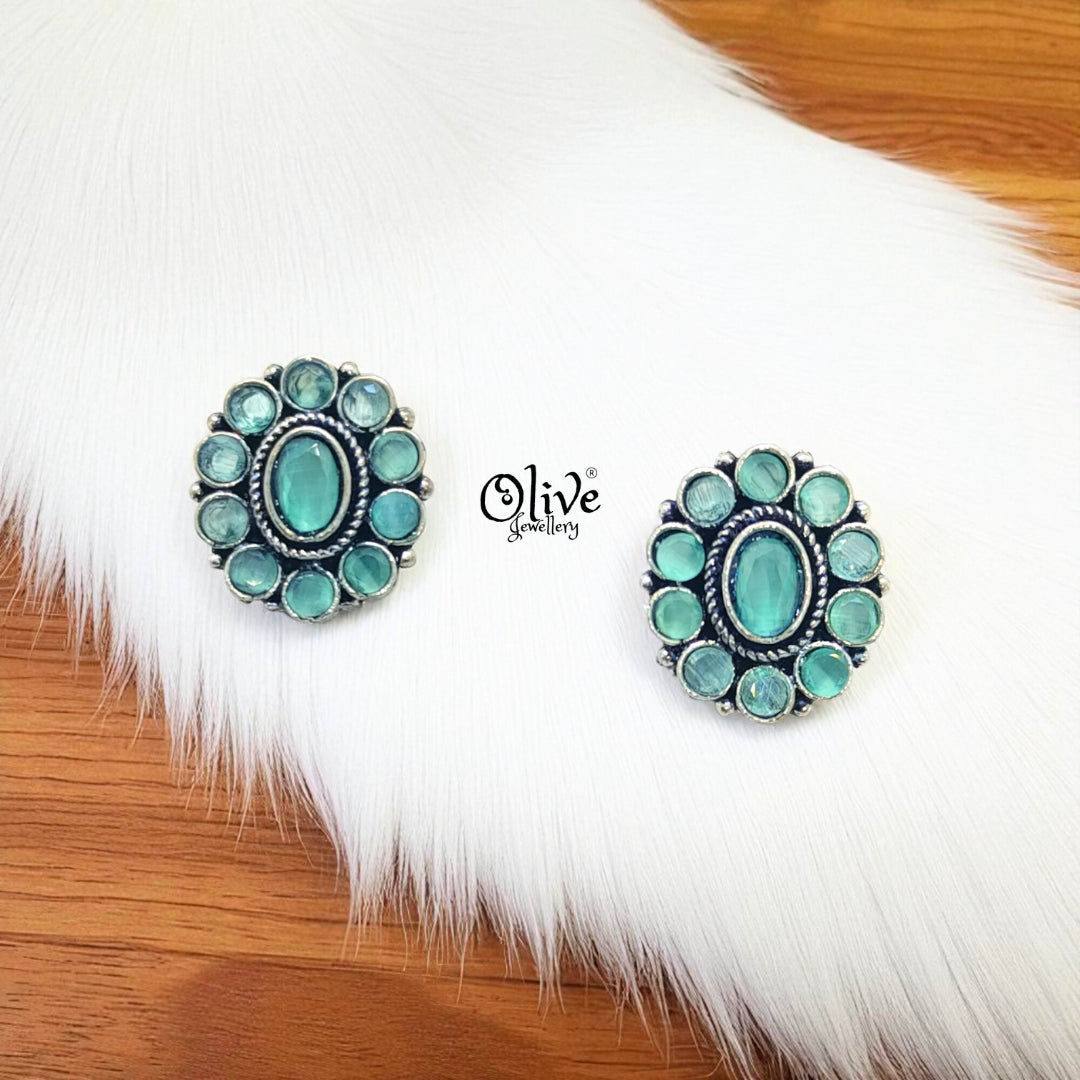 Oxidized Earrings-642