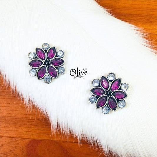 Oxidized Earrings-651