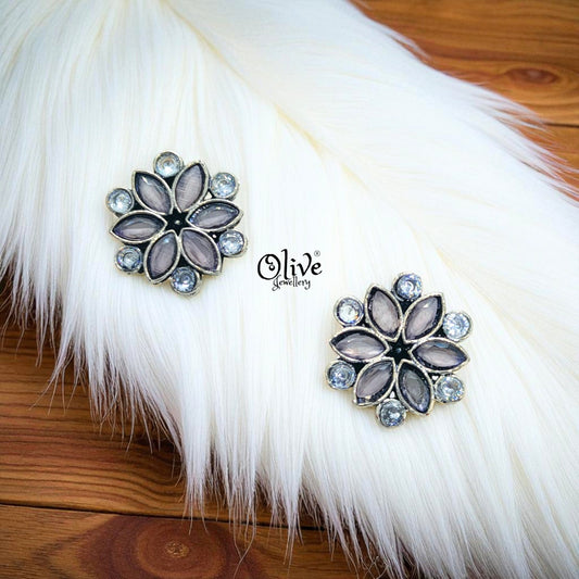Oxidized Earrings-651