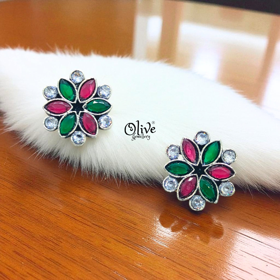 Oxidized Earrings-651