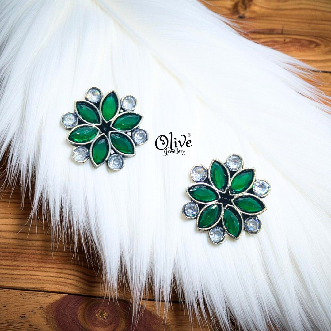 Oxidized Earrings-651