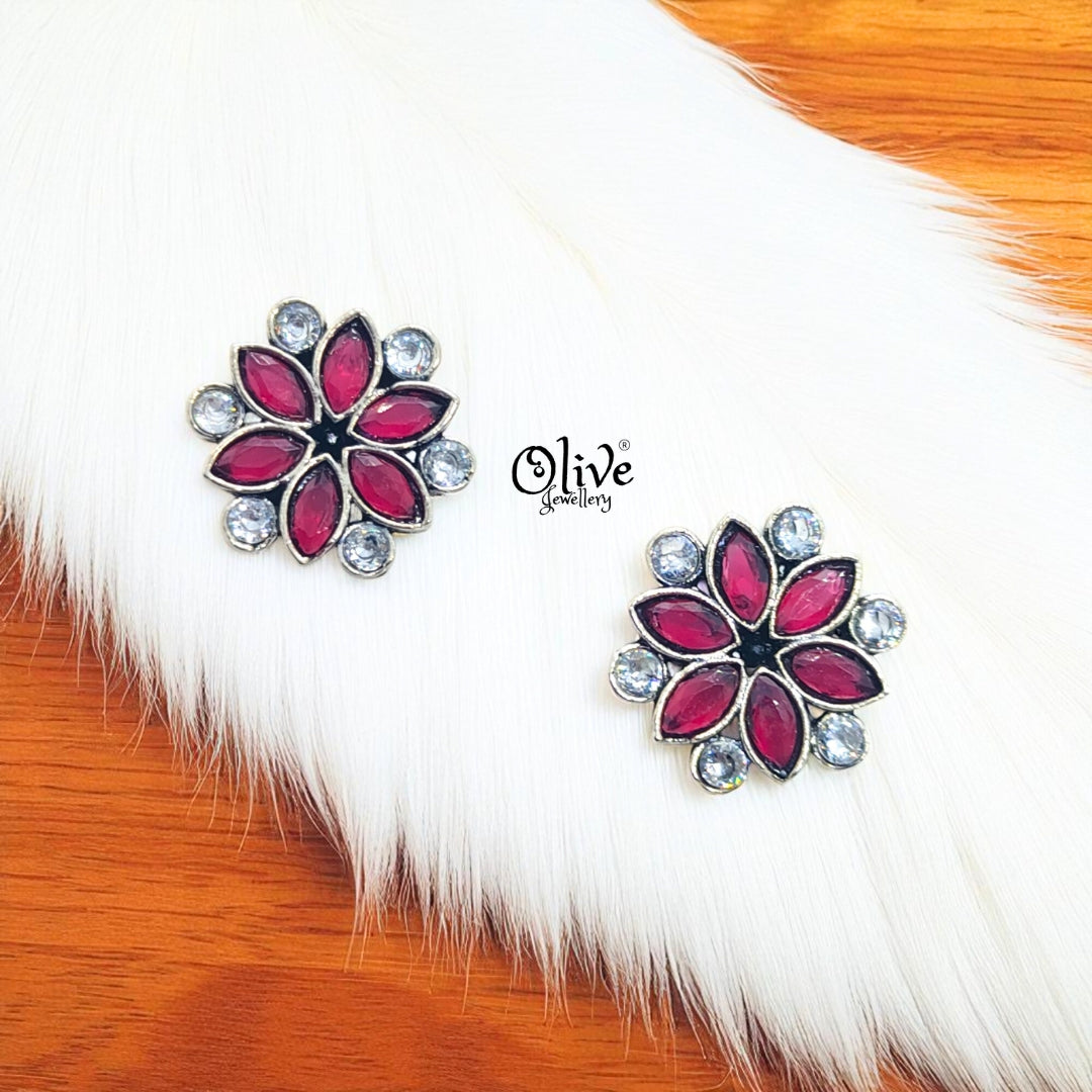 Oxidized Earrings-651