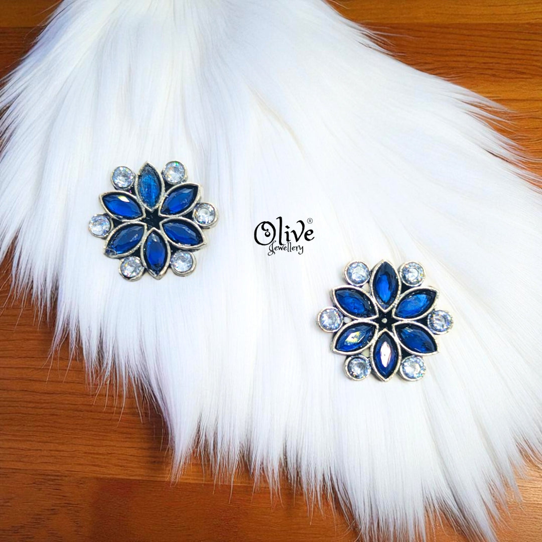Oxidized Earrings-651