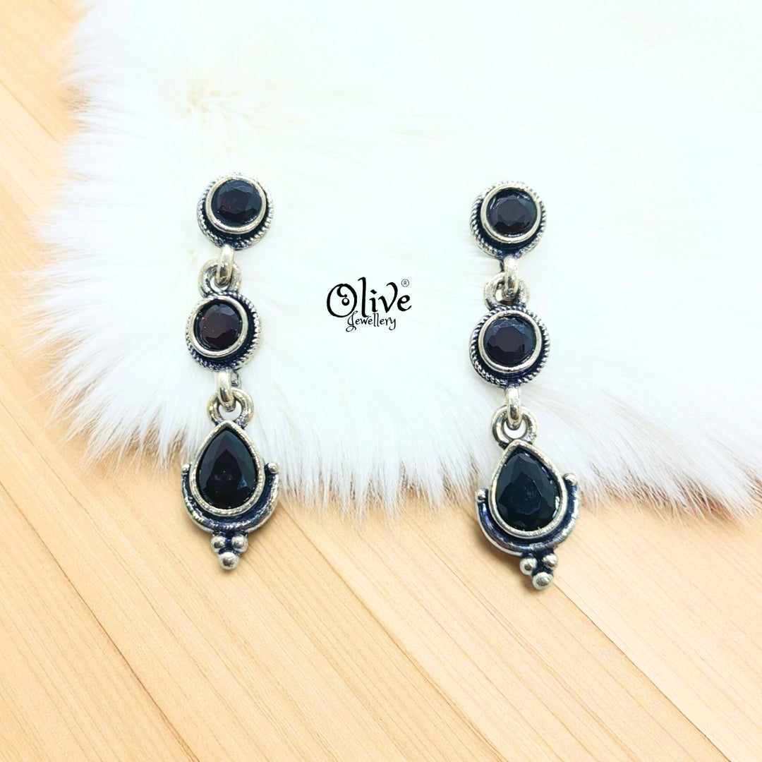 Oxidized Earrings-661