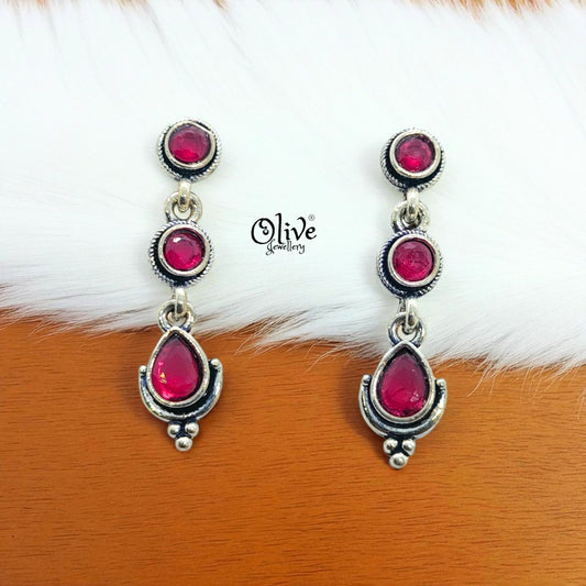 Oxidized Earrings-661