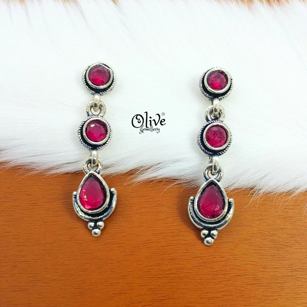 Oxidized Earrings-661