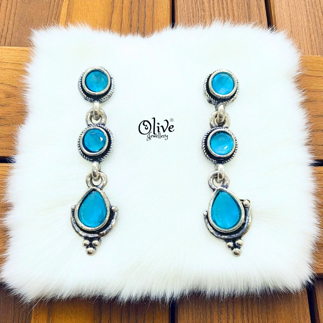 Oxidized Earrings-661