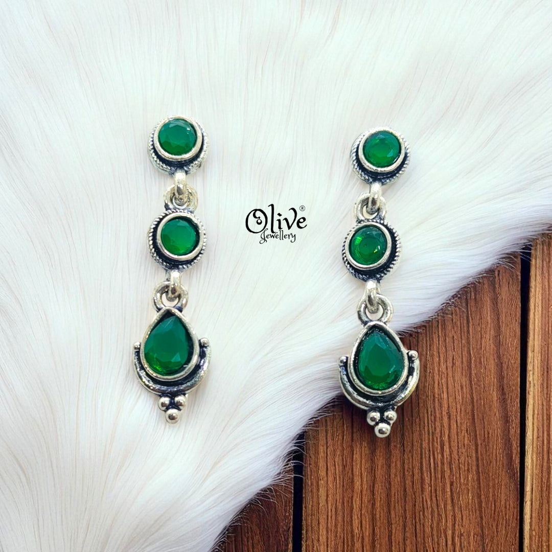 Oxidized Earrings-661