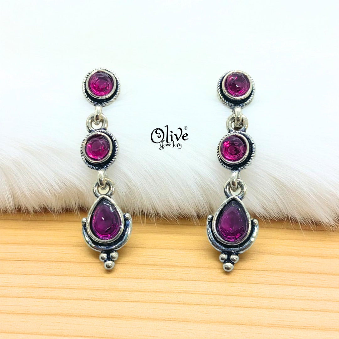 Oxidized Earrings-661