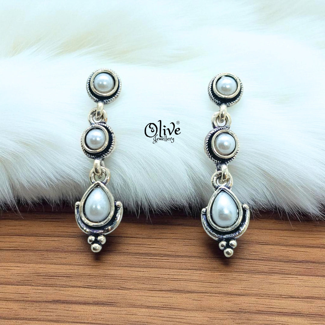 Oxidized Earrings-661